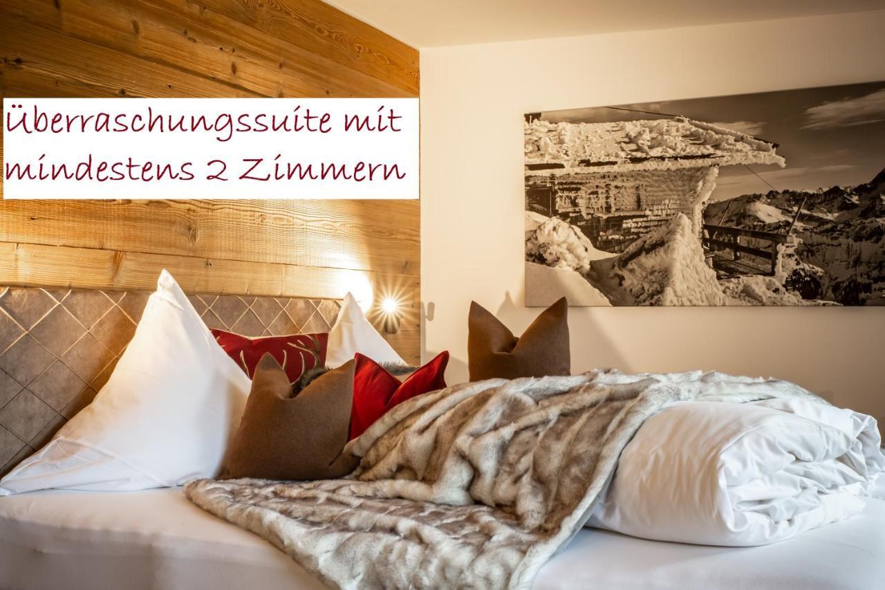 Brunnenhof Oberstdorf - Ferienwohnungen mit Hotel Service Exterior foto